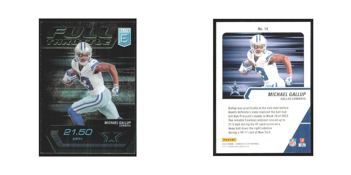 2024 Donruss Elite Michael Gallup Cowboys #14