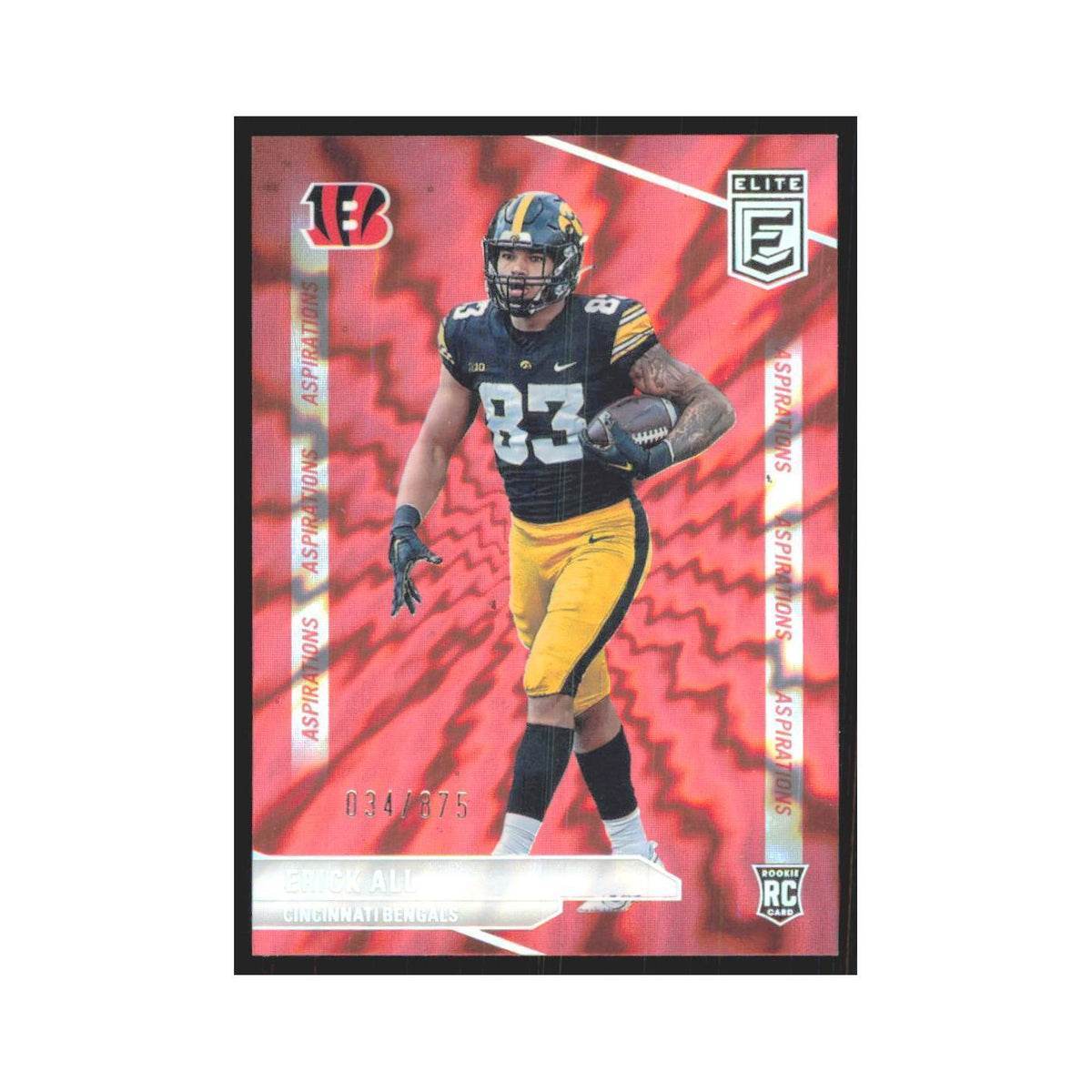 2024 Donruss Elite Erick All 034/875 Bengals #172