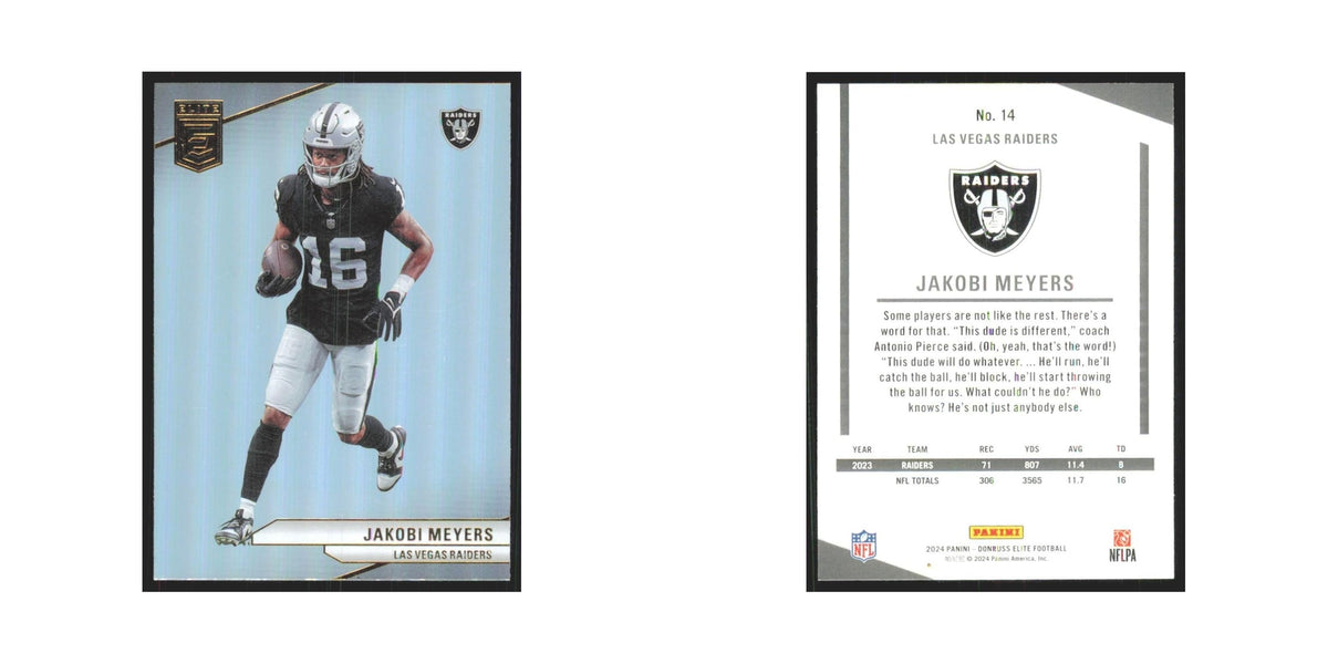 2024 Donruss Elite Jakobi Meyers Raiders #14