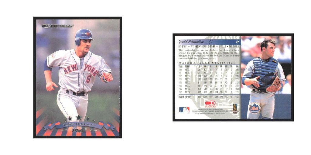 1998 Donruss Todd Hundley Mets #11
