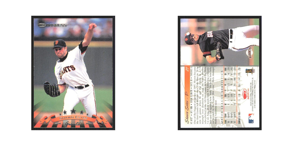 1998 Donruss Shawn Estes Giants #27