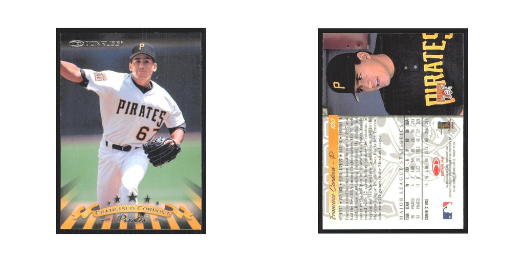 1998 Donruss Francisco Cordova Pirates #120