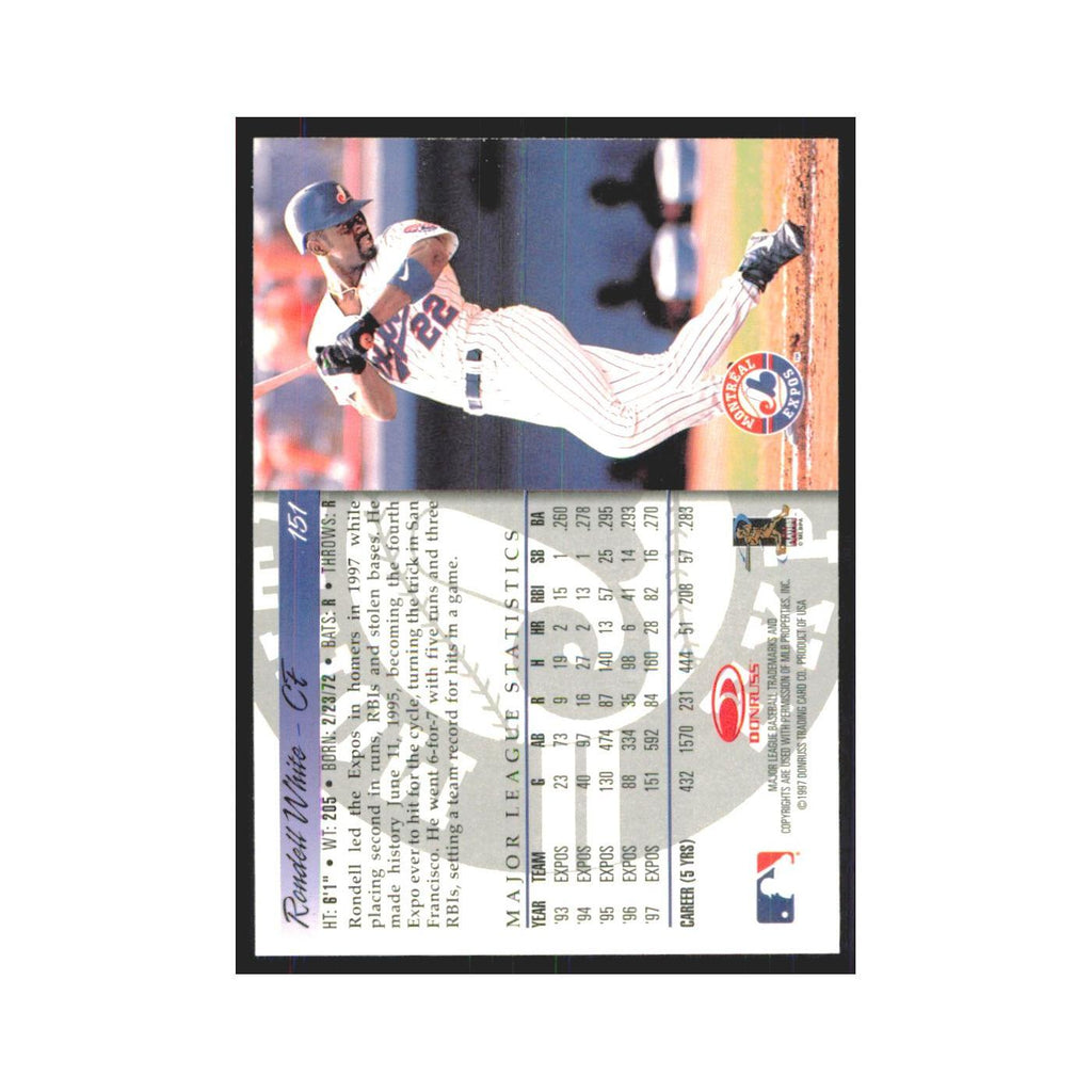 1998 Donruss Rondell White Montreal Expos #151