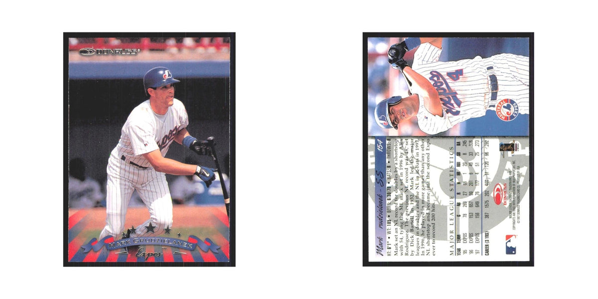 1998 Donruss Mark Grudzielanek Montreal Expos #154