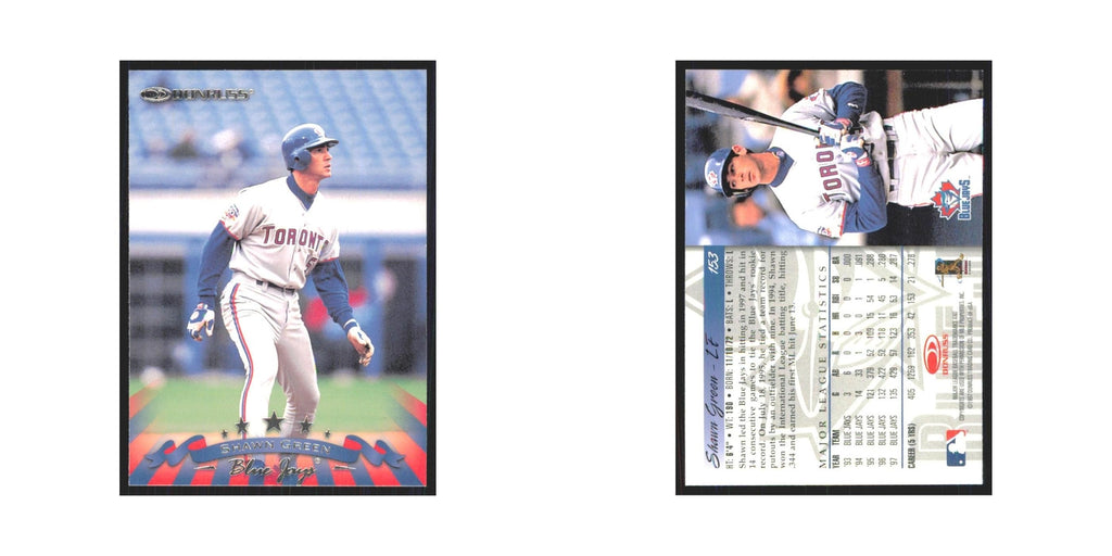 1998 Donruss Shawn Green Blue Jays #153