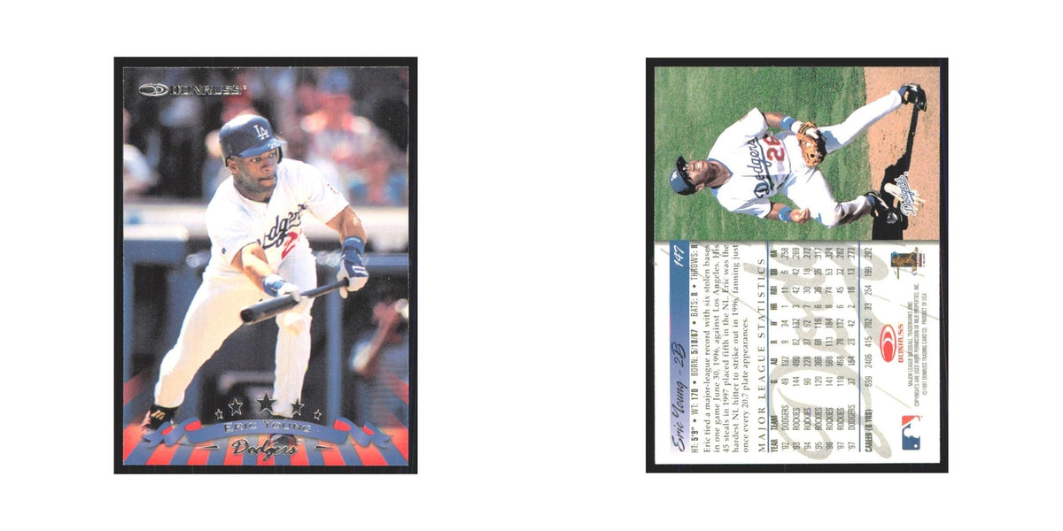 1998 Donruss Eric Young Dodgers #147