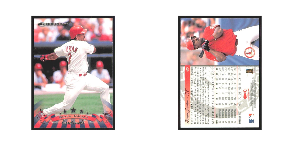 1998 Donruss Brian Jordan Cardinals #45