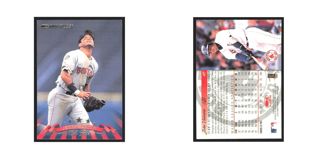 1998 Donruss John Valentin Red Sox #47