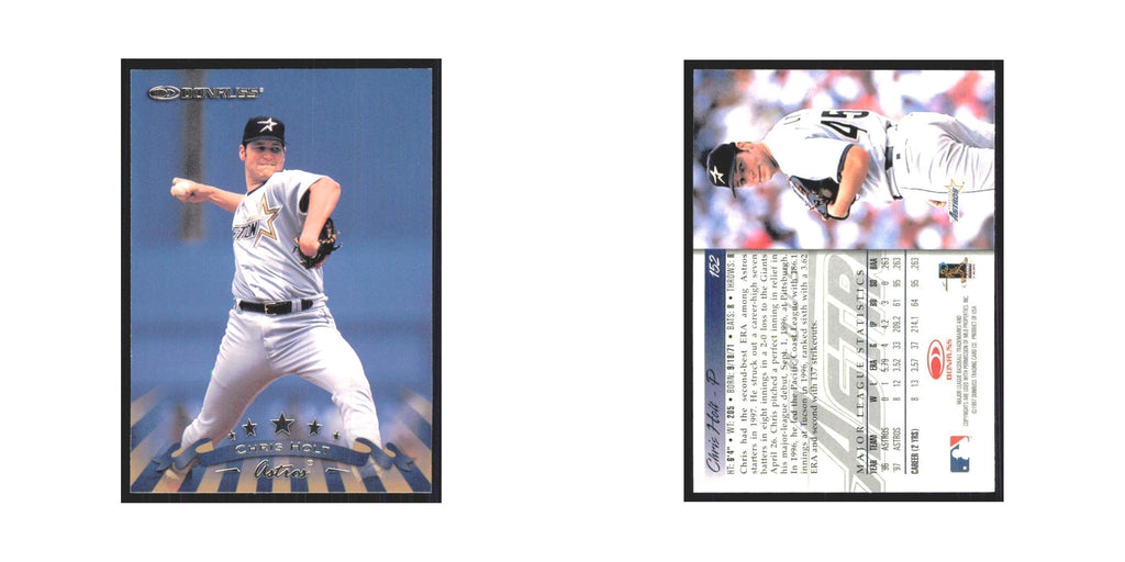 1998 Donruss Chris Holt Astros #152