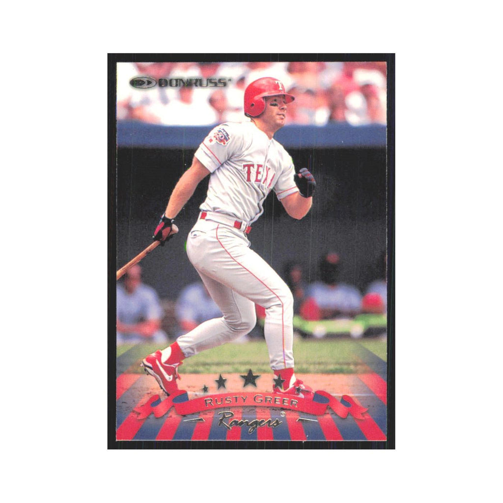 1998 Donruss Rusty Greer Rangers #124