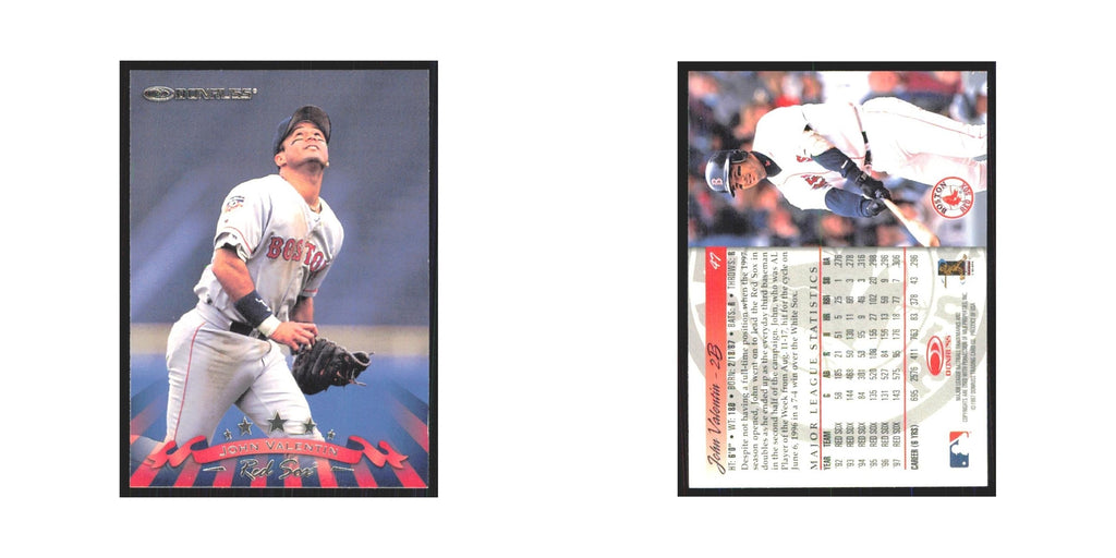 1998 Donruss John Valentin Red Sox #47