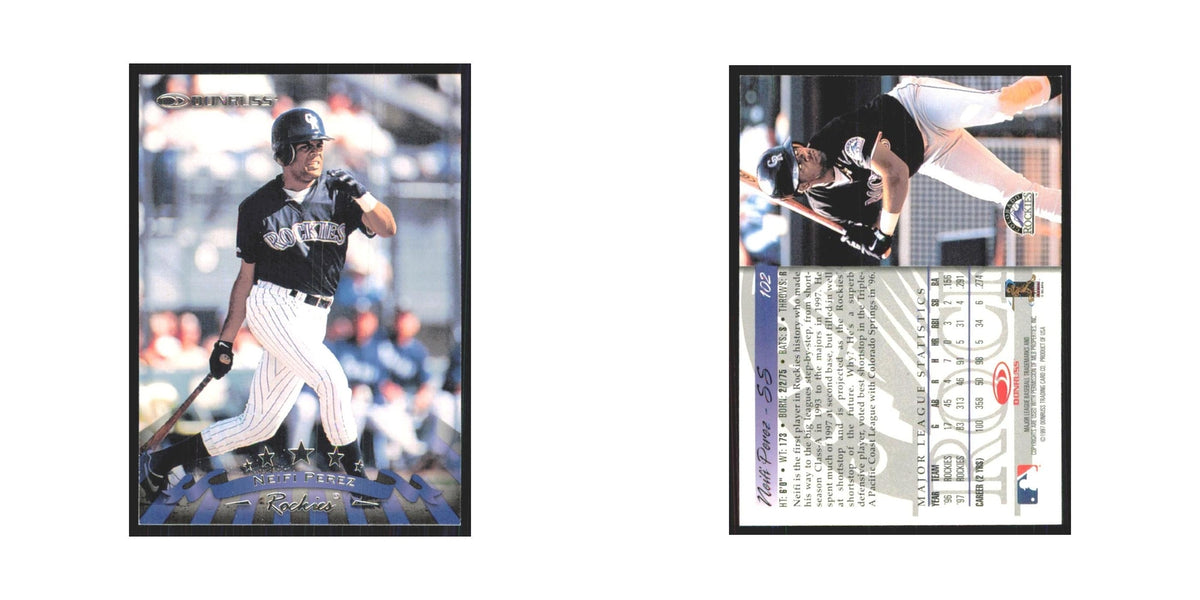 1998 Donruss Neifi Perez Rockies #102