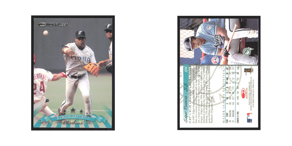 1998 Donruss Edgar Renteria Florida Marlins #126