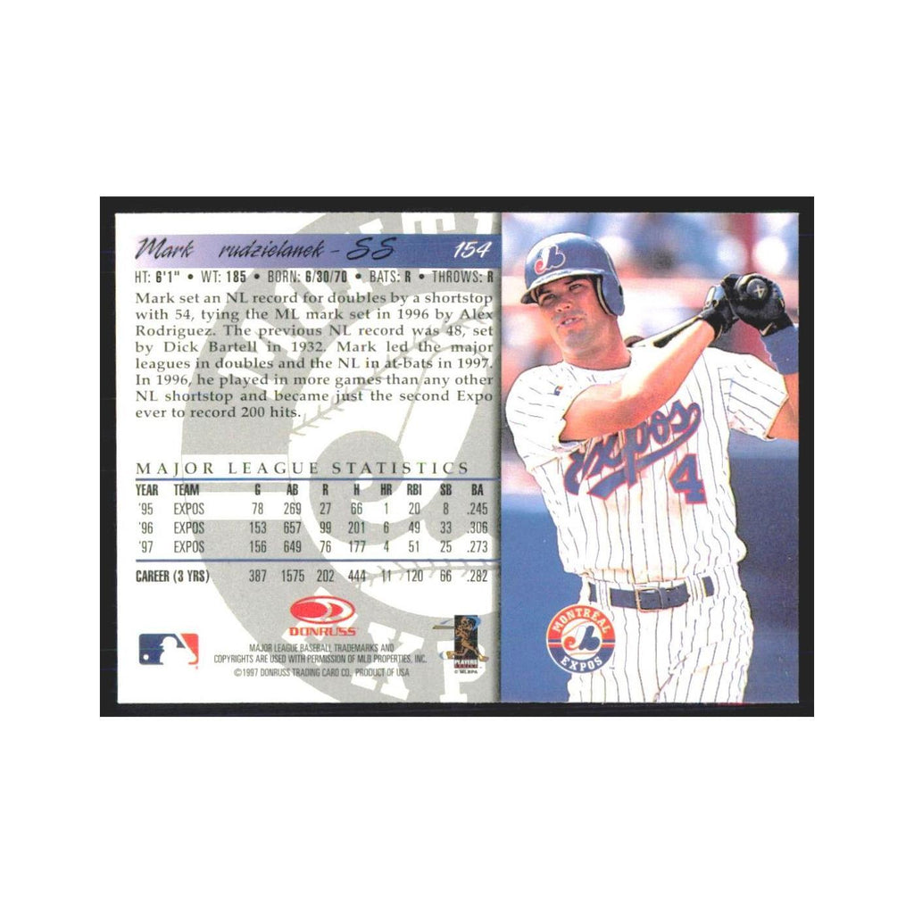 1998 Donruss Mark Grudzielanek Montreal Expos #154