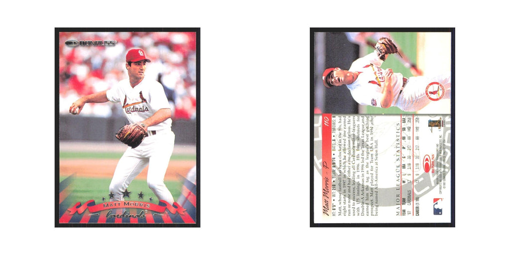 1998 Donruss Matt Morris Cardinals #110