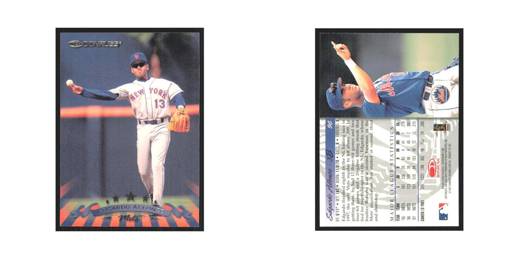 1998 Donruss Edgardo Alfonzo Mets #96