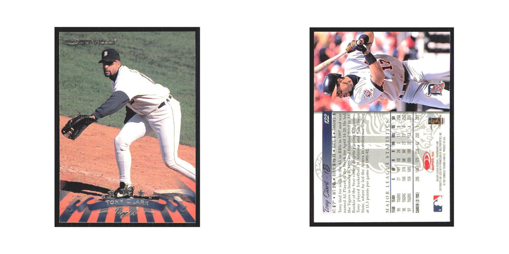 1998 Donruss Tony Clark Tigers #122