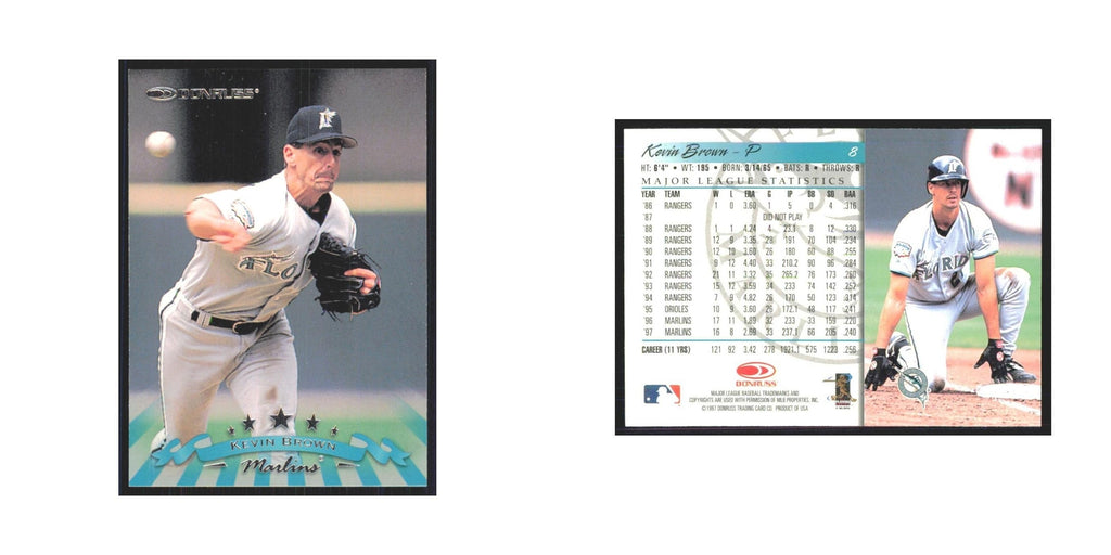 1998 Donruss Kevin Brown Florida Marlins #8
