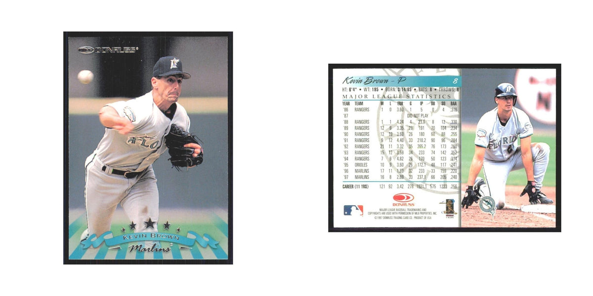 1998 Donruss Kevin Brown Florida Marlins #8