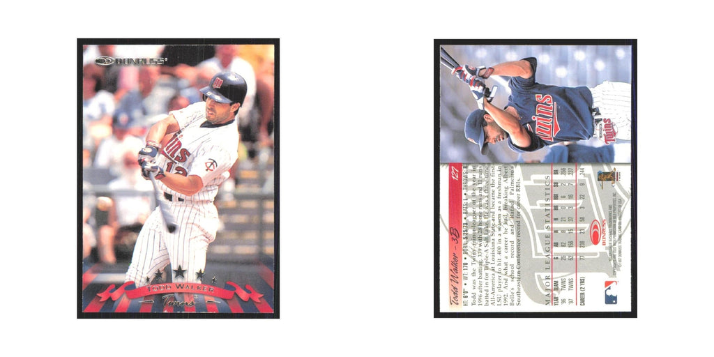 1998 Donruss Todd Walker Twins #127