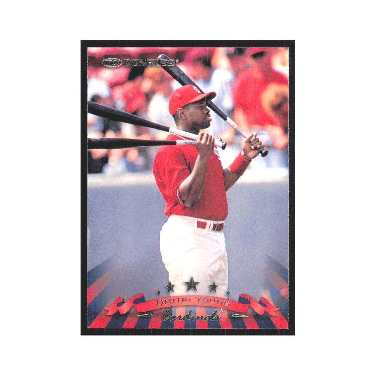 1998 Donruss Dmitri Young Cardinals #93
