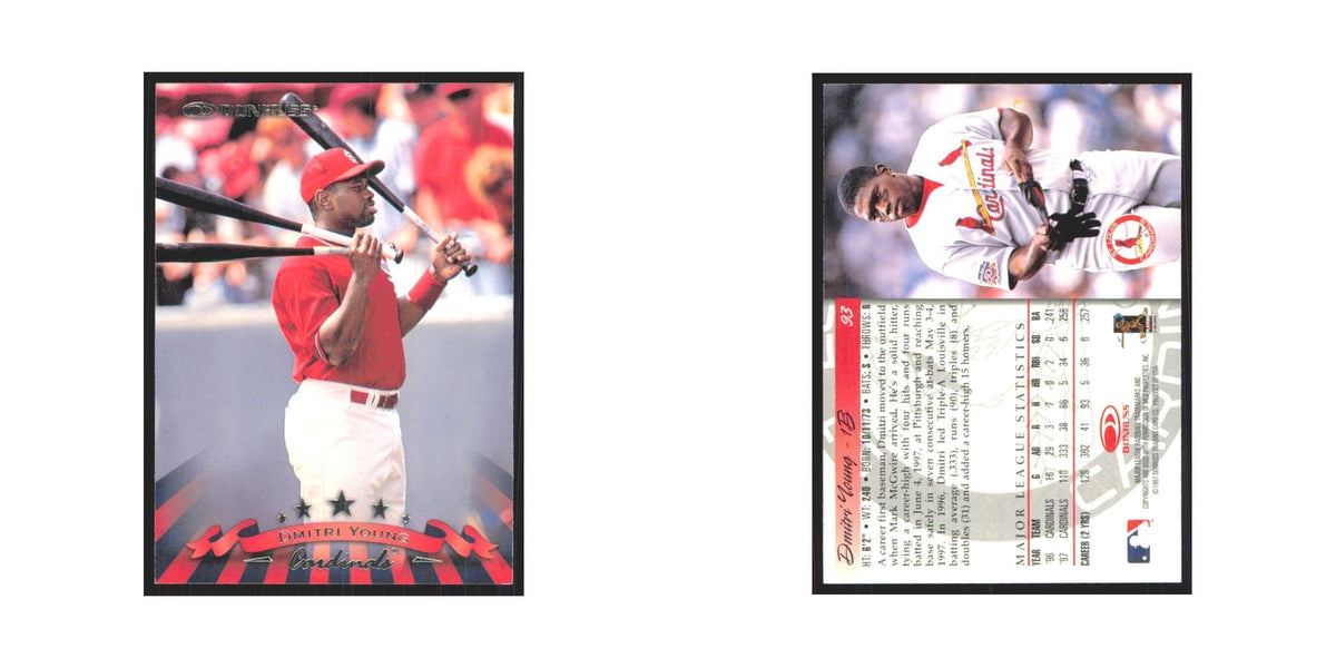 1998 Donruss Dmitri Young Cardinals #93