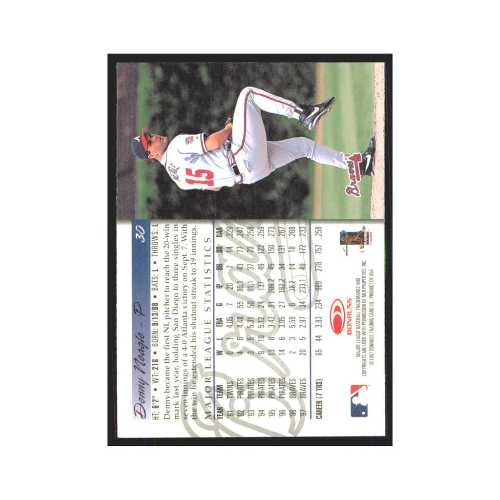1998 Donruss Denny Neagle Braves #30