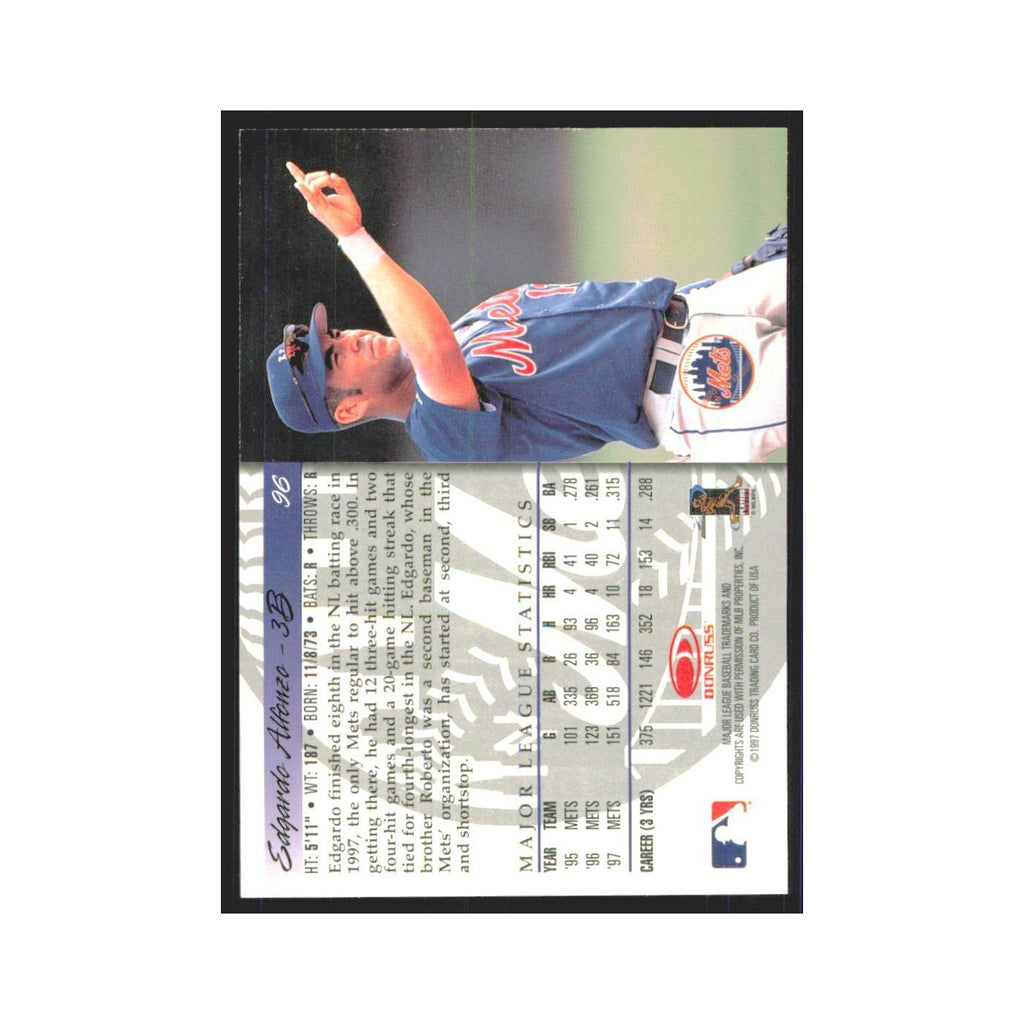 1998 Donruss Edgardo Alfonzo Mets #96