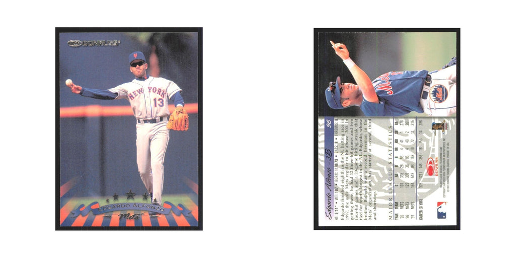 1998 Donruss Edgardo Alfonzo Mets #96