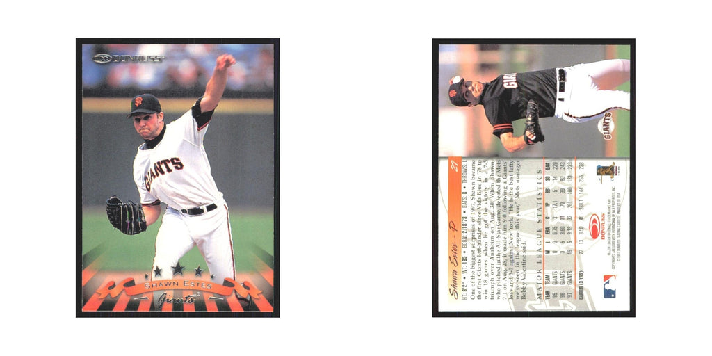 1998 Donruss Shawn Estes Giants #27