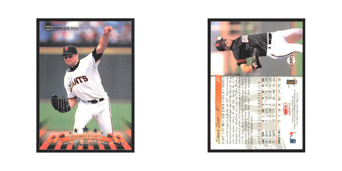 1998 Donruss Shawn Estes Giants #27