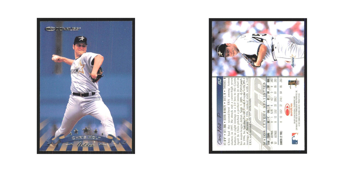 1998 Donruss Chris Holt Astros #152