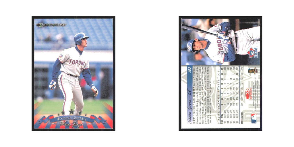 1998 Donruss Shawn Green Blue Jays #153