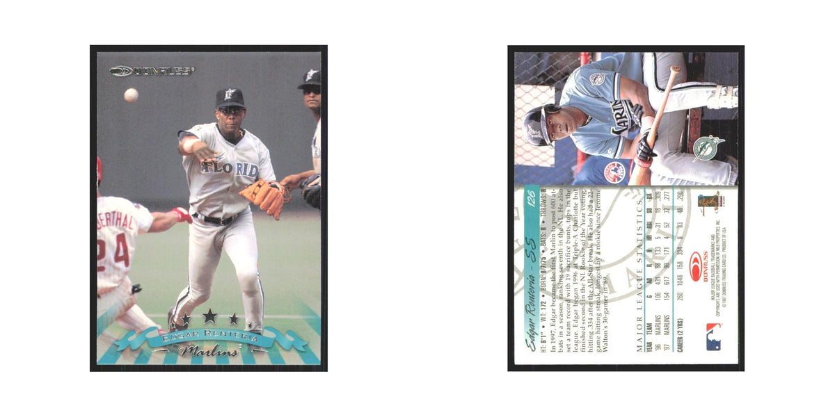 1998 Donruss Edgar Renteria Florida Marlins #126