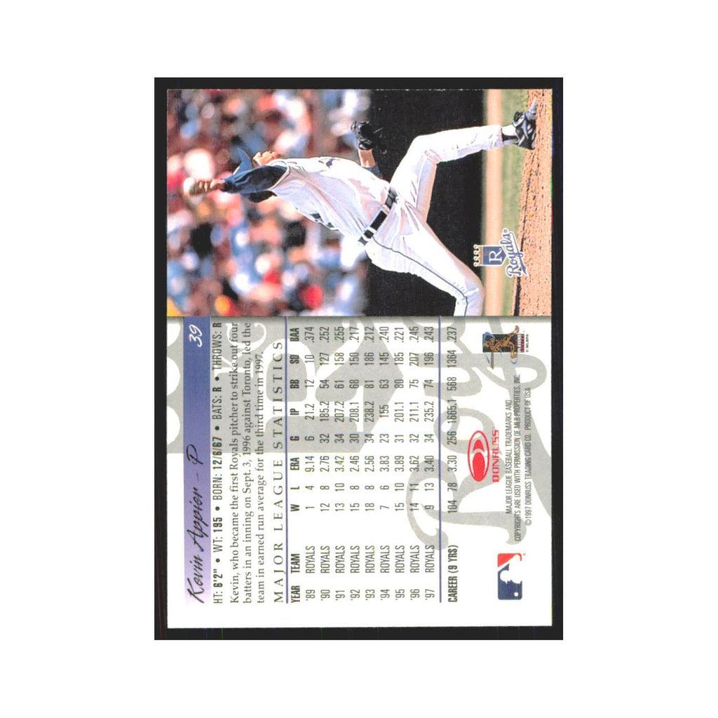 1998 Donruss Kevin Appier Royals #39