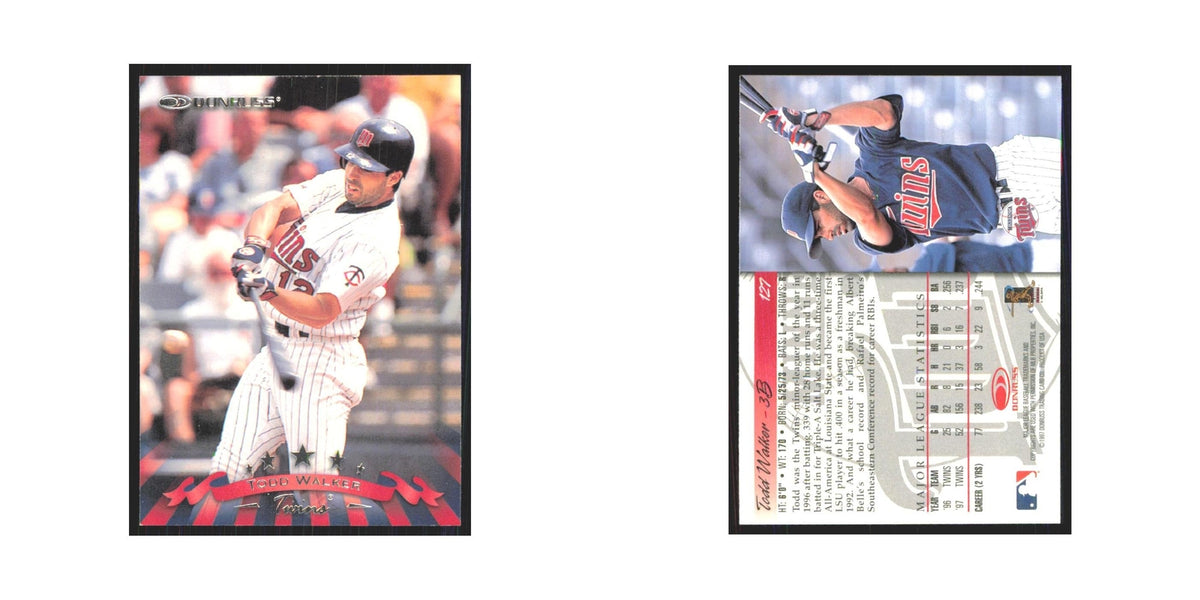 1998 Donruss Todd Walker Twins #127