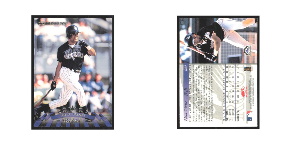 1998 Donruss Neifi Perez Rockies #102