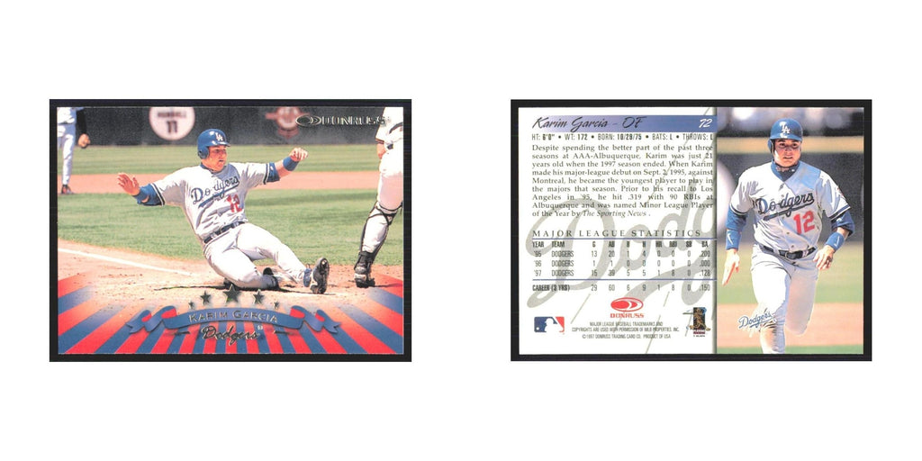 1998 Donruss Karim Garcia Dodgers #12