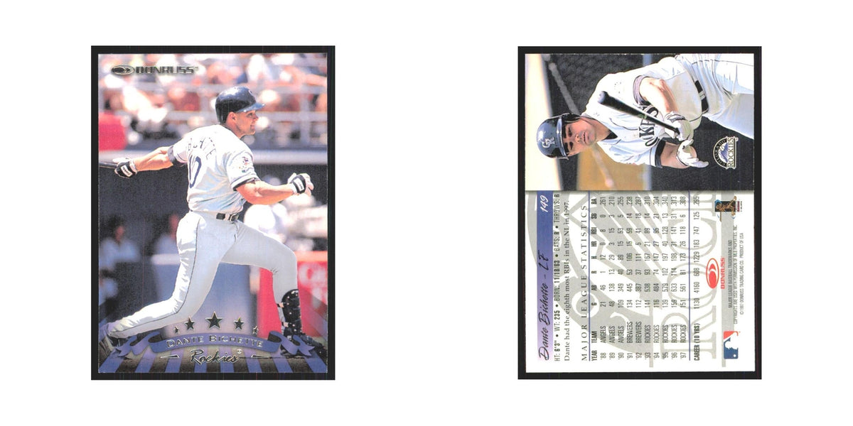 1998 Donruss Dante Bichette Rockies #149