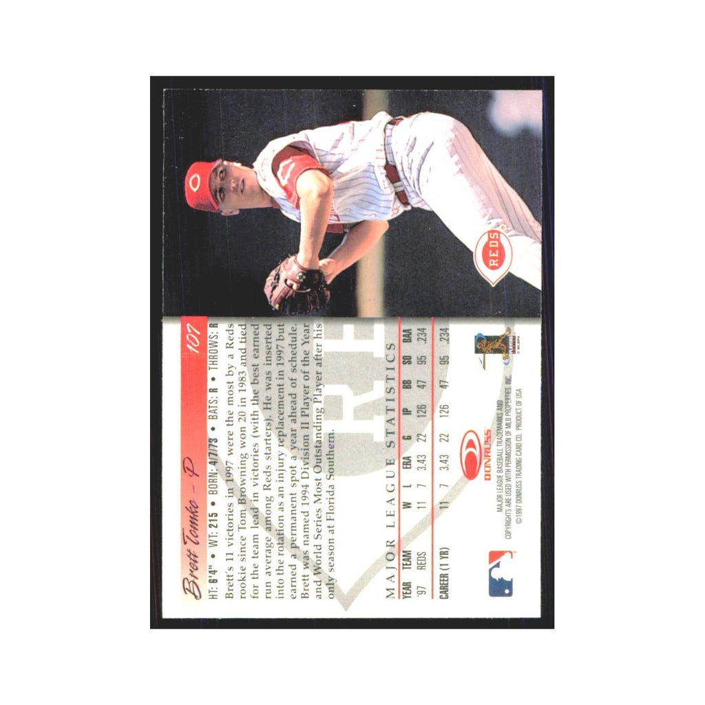 1998 Donruss Brett Tomko Reds #107