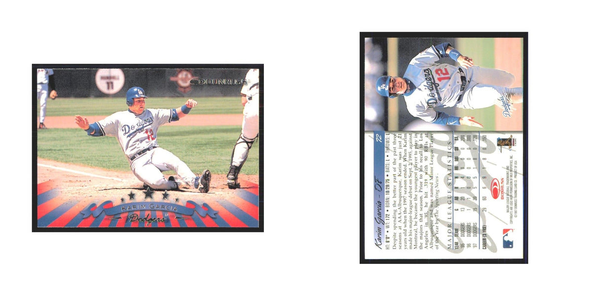 1998 Donruss Karim Garcia Dodgers #12