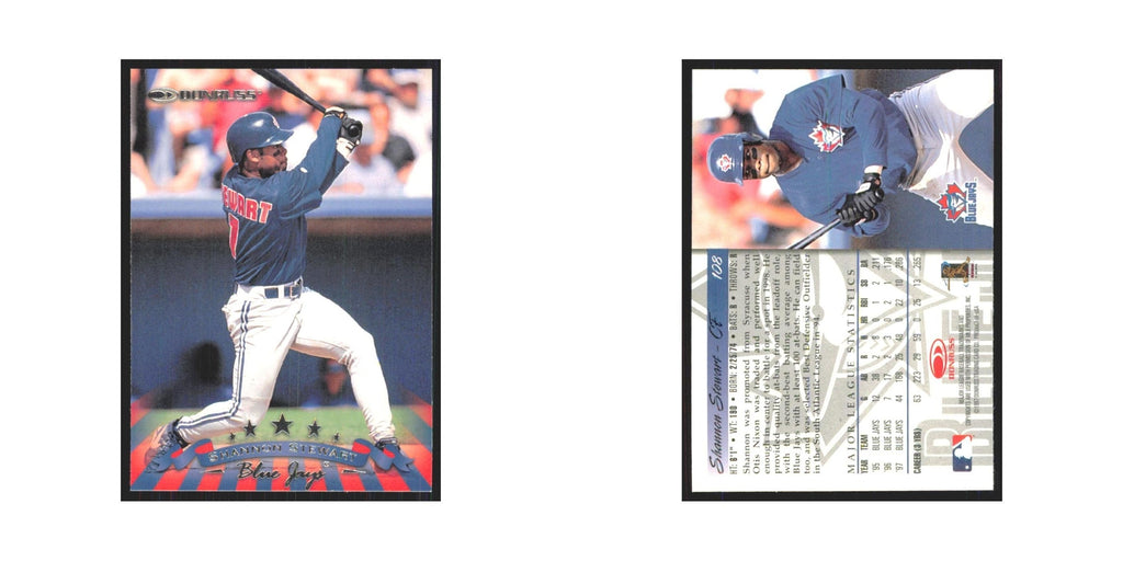 1998 Donruss Shannon Stewart Blue Jays #108