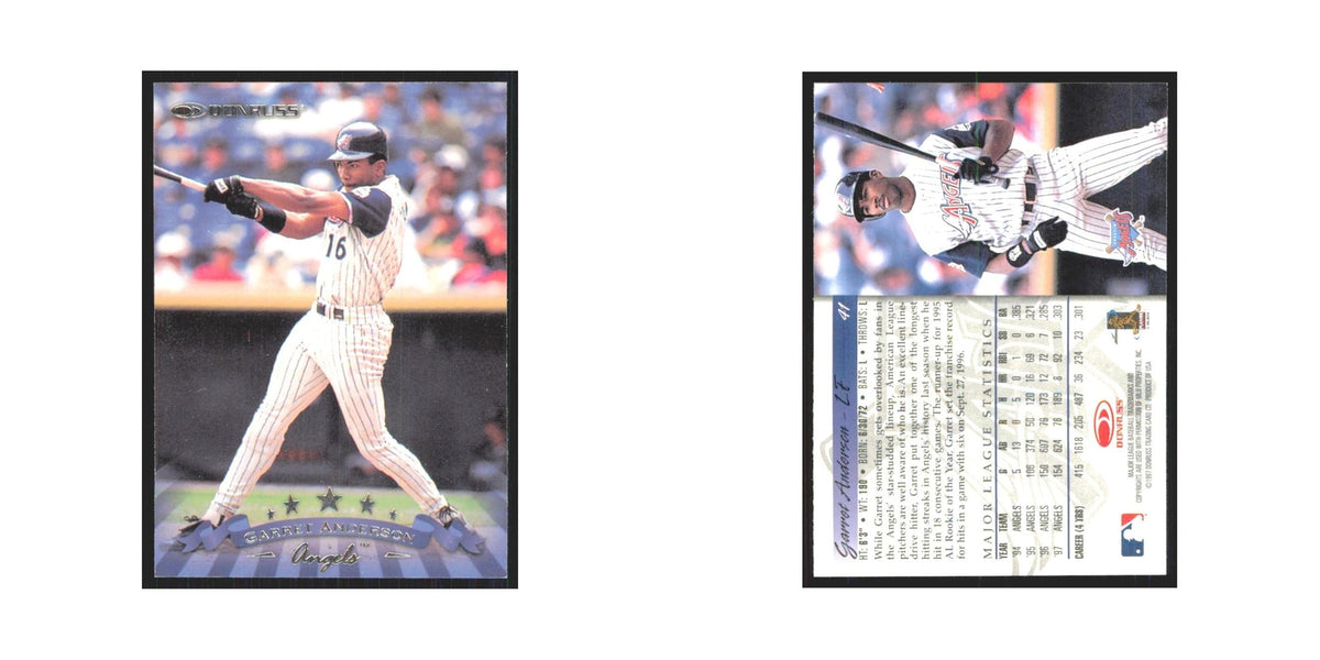 1998 Donruss Garret Anderson Angels #41