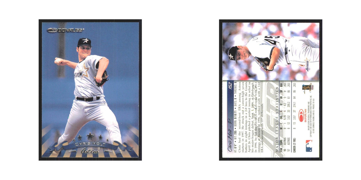 1998 Donruss Chris Holt Astros #152