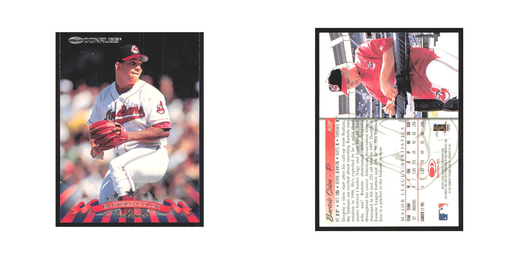 1998 Donruss Bartolo Colon Indians #109