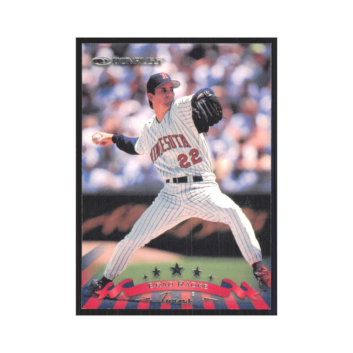 1998 Donruss Brad Radke Twins #48