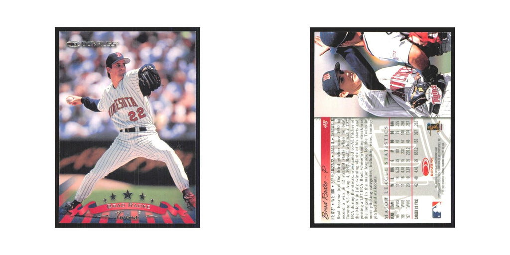 1998 Donruss Brad Radke Twins #48