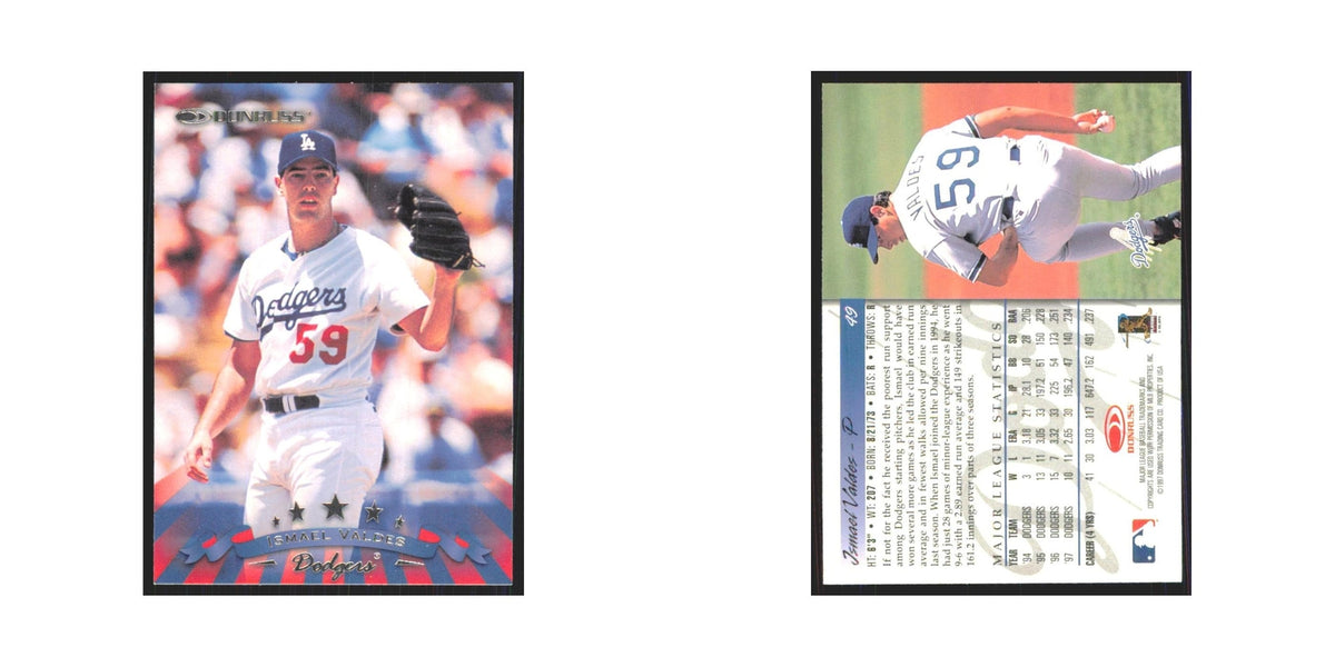 1998 Donruss Ismael Valdes Dodgers #49