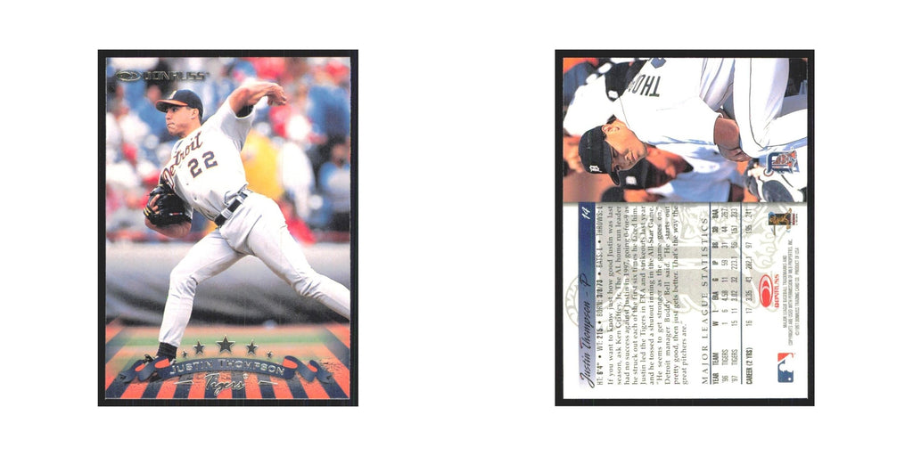 1998 Donruss Justin Thompson Tigers #14