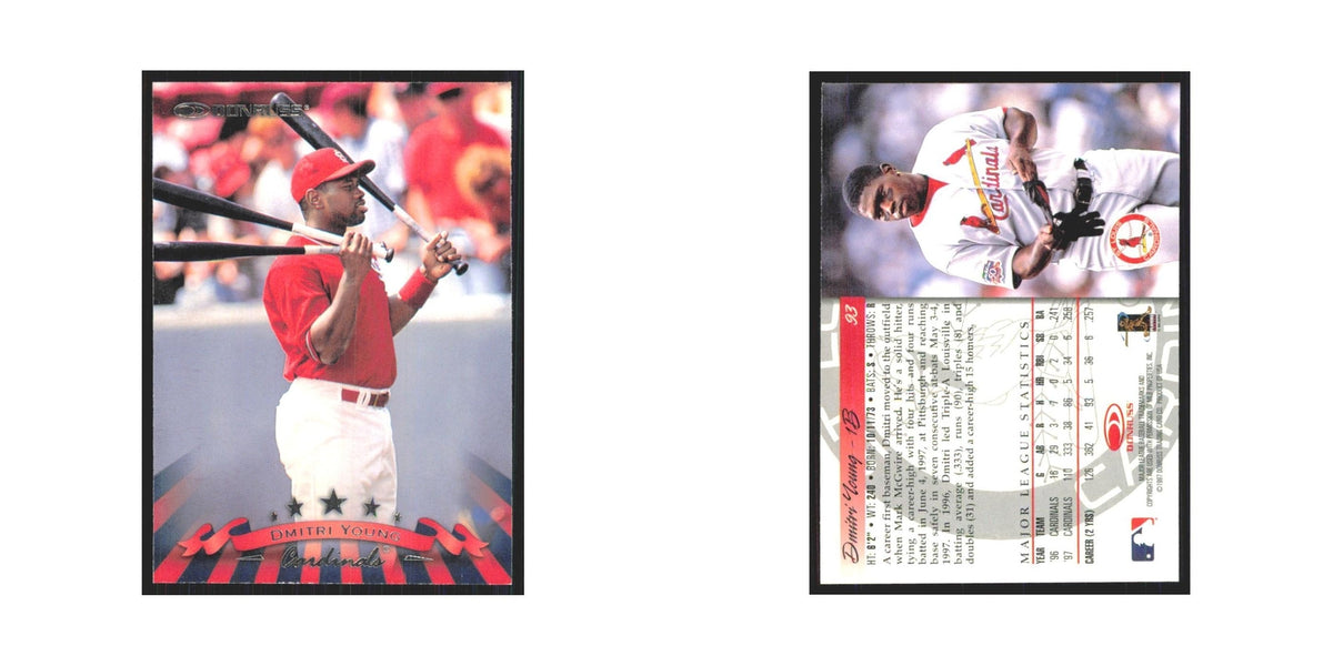 1998 Donruss Dmitri Young Cardinals #93